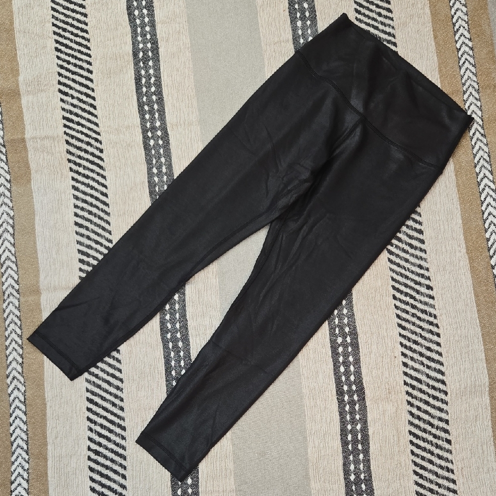 Lululemon Align Leggings - Radiate Foil Print Black SIZE 8